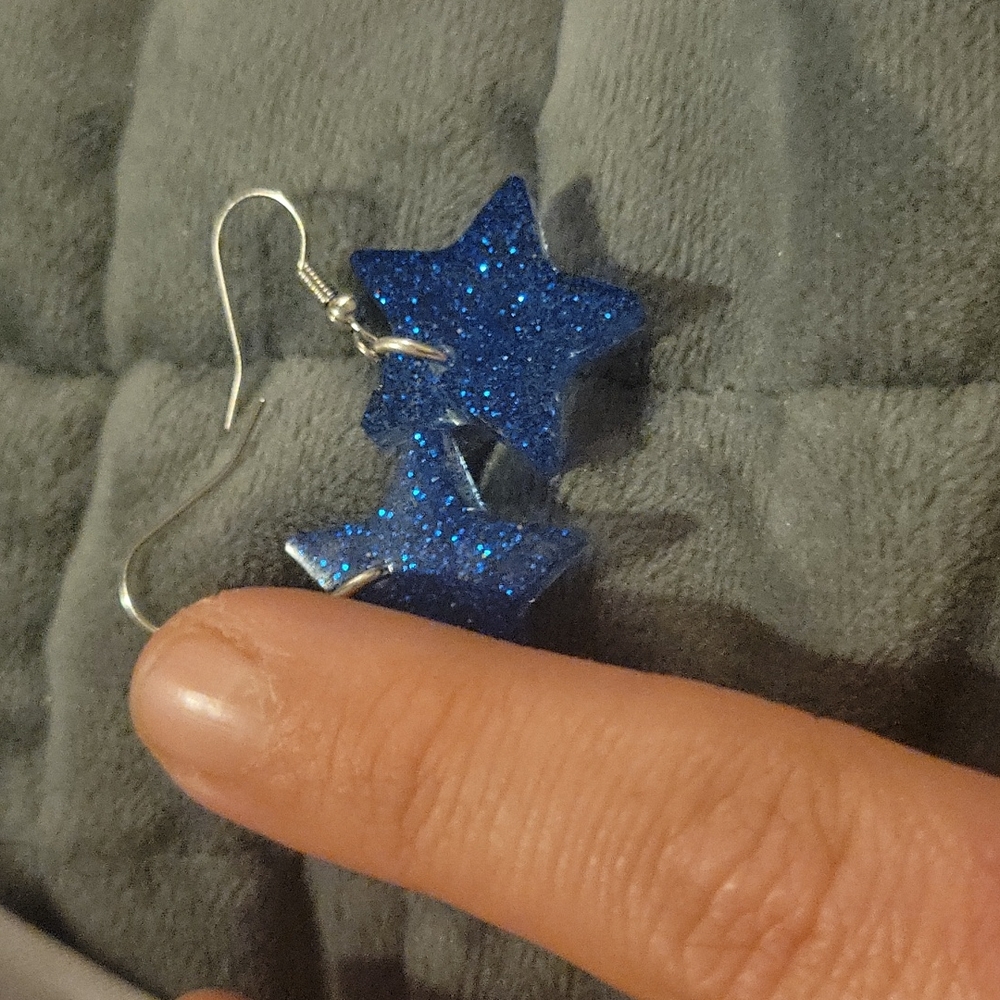 NWT Star Earrings - Picture 2 of 2